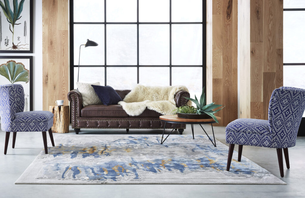 F Rug Traditions PineTrees SAMPLE NYLON RACK CARD FULL - Pierce Flooring Wholesale